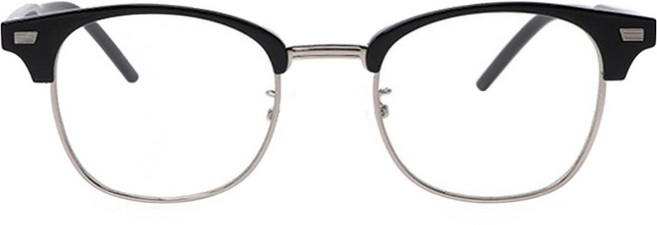 RECLOW E386 眼鏡框 黑銀色