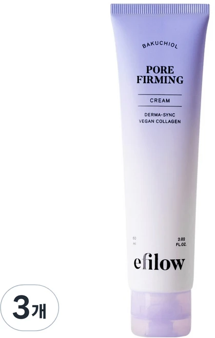 에필로우 바쿠치올 더마싱크 포어퍼밍 크림, 3개, 60ml - 쿠팡