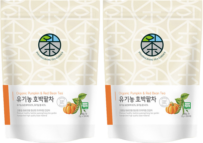 평창다원 유기농 호박팥차, 1.5g, 20개입, 2개