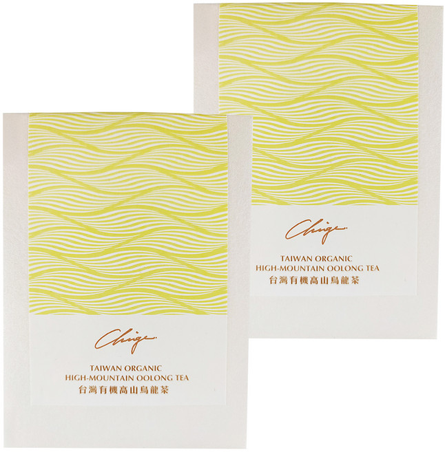 Ching-E 瀞 台灣有機高山烏龍茶, 2.5g, 5包, 2盒