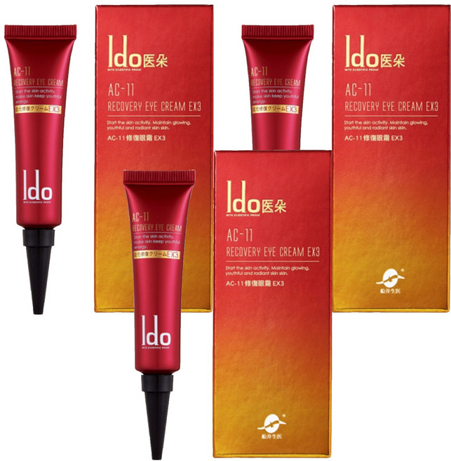 Ido 醫朵 AC11修復眼霜 EX3, 15ml, 3條