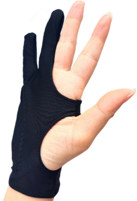 씨티컴퍼니 드로잉 장갑 오른손착용, 블랙