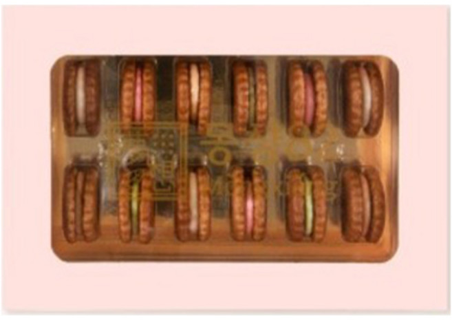 몽샹82 올인원 코인 누가 크래커 4종 x 3p 세트 72g + 쇼핑백, 1세트