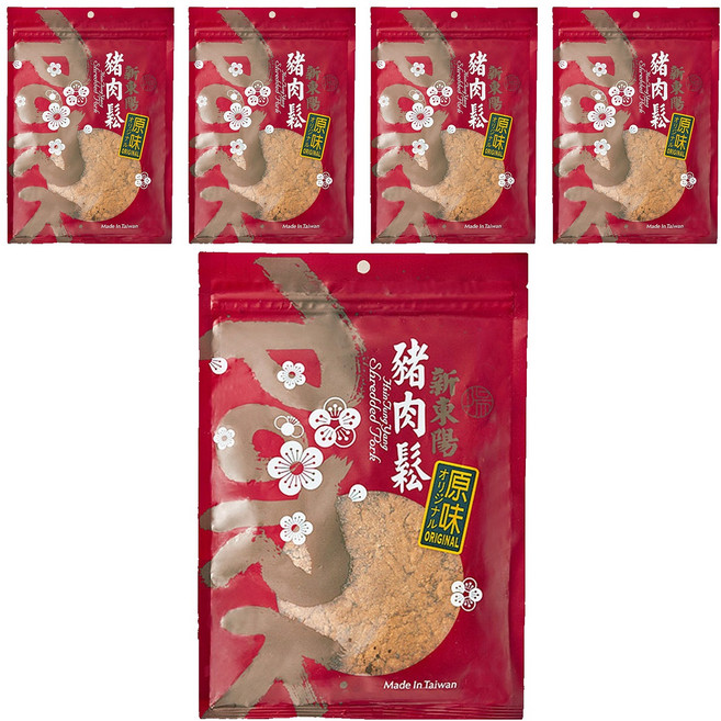 新東陽 豬肉鬆, 250g, 5包