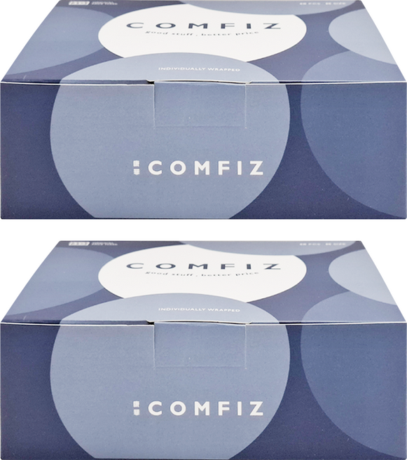COMFIZ 康菲 3D醫療口罩 M, 時尚藍, 20片, 2盒