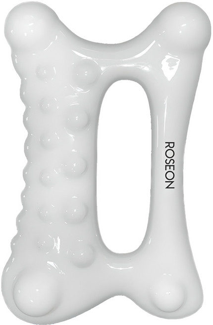 로즈온 디톡 바디 페이스 괄사, 1개, 아이보리