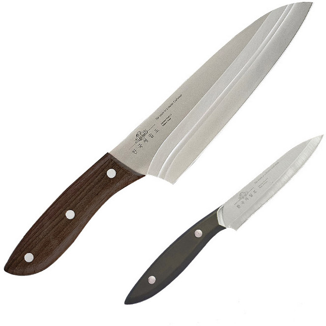 한국제일도 시그니처 주방칼 2종 세트, 1세트, 식도 + 과도