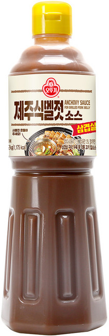 오뚜기 삼겹살 제주식 멜젓 소스, 1.12kg, 1개