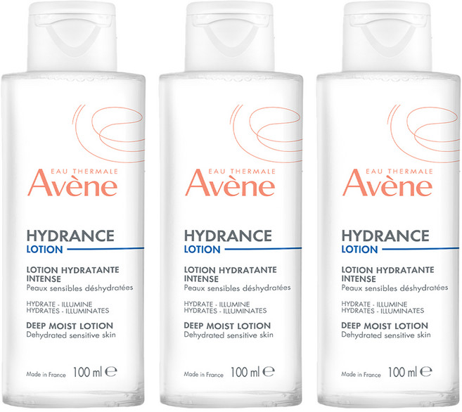 아벤느 이드랑스 딥모이스트 로션 토너, 100ml, 3개