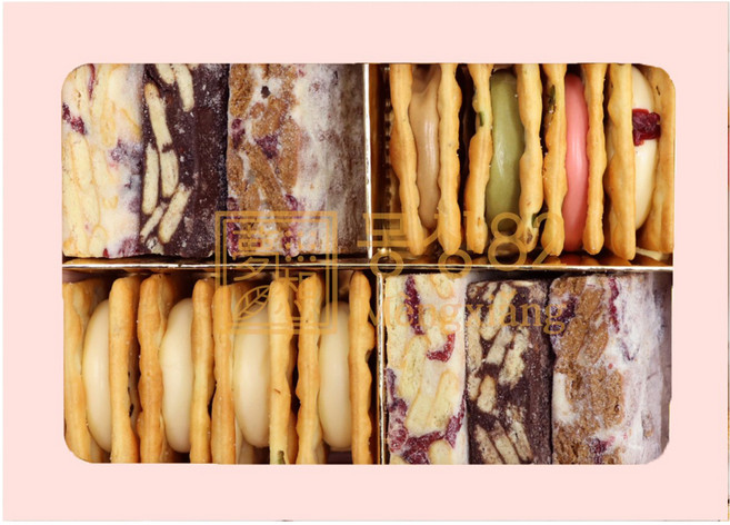 몽샹82 누가 크래커 8종 + 설큐빙 3종 x 2p 올인원 + 쇼핑백, 1세트, 340g