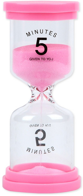 포포팬시 미니 모래시계, 핑크 5분