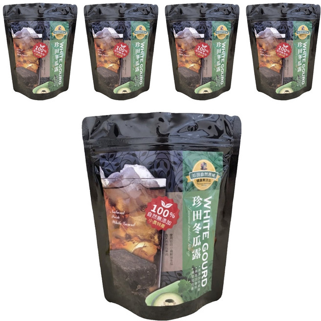 珍田生機 冬瓜露, 200g, 5包