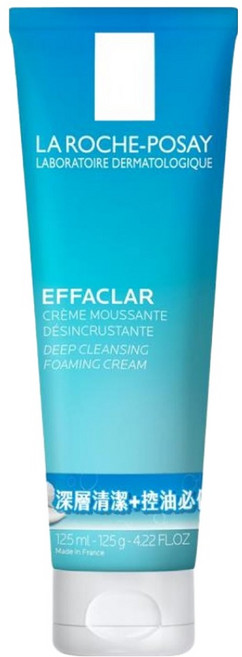 LA ROCHE POSAY 理膚寶水 深層控油泡沫洗面乳, 125ml, 1條