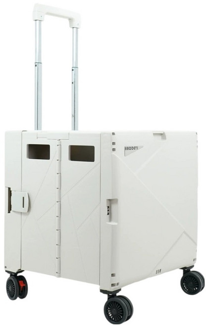 摺疊露營購物兩用車 無桌 展開100 x 44 x 40cm 70L, 白色, 1個