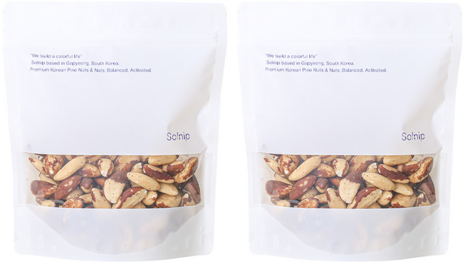 Solnip 巴西堅果, 2個, 400g