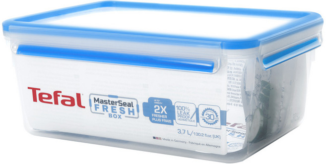 Tefal 特福 MasterSeal PP保鮮盒 K3022012, 1組, 容器 + 蓋子