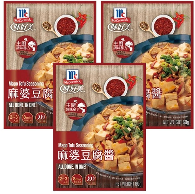 McCormick 味好美 麻婆豆腐醬 12包, 60g, 3盒