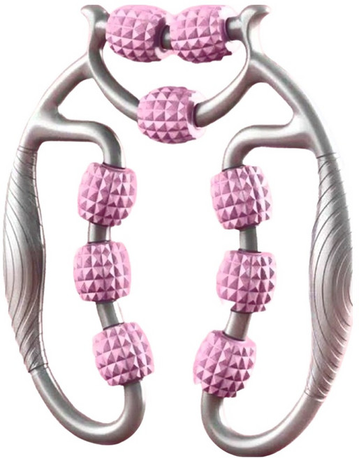 피어니스트 스트레칭 지압 마사지 롤러, 1개, 커피