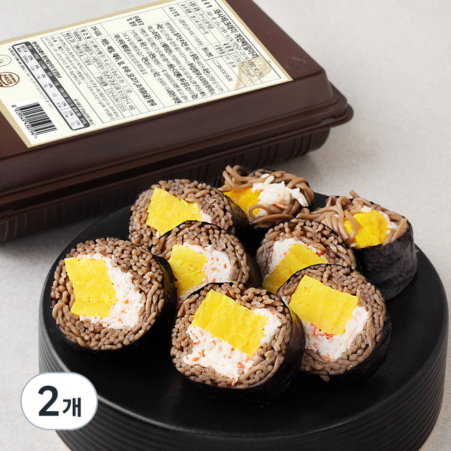 조르니키친 와사비크래미 계란메밀마끼 2줄, 580g, 2개