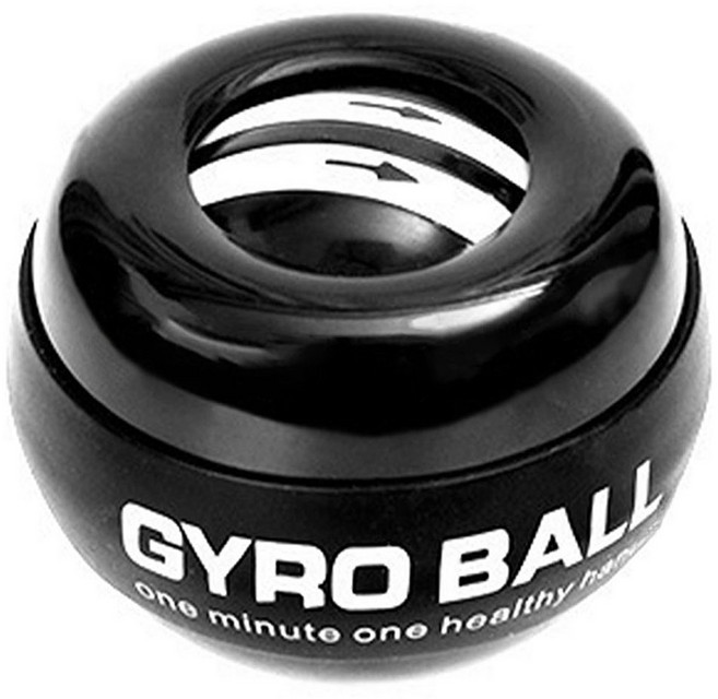 이츠굿텐 오토매틱 자이로볼 운동용품, 블랙, 1개