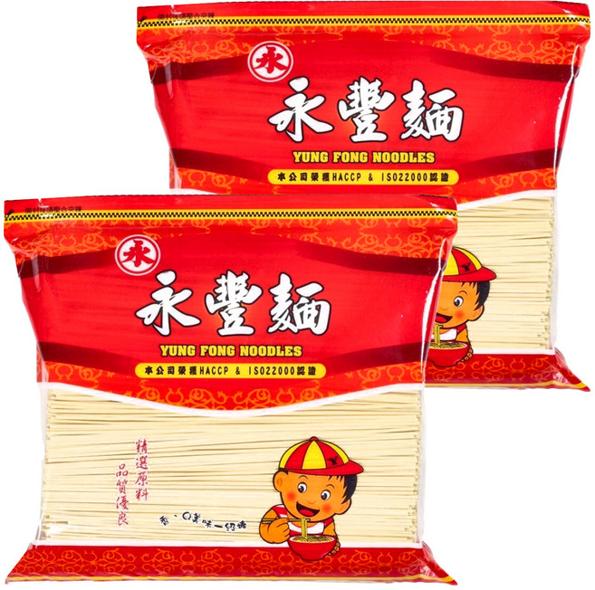 源永豐食品 麵條, 1.8kg, 2袋