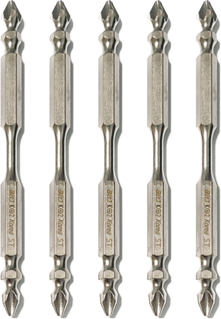 비트원 K-POWER 양용 토션 비트 ph2 x 110mm, 5개