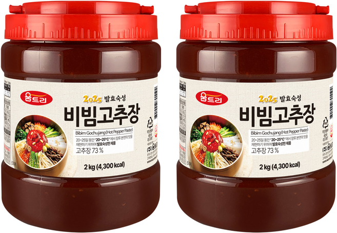 움트리 비빔 고추장, 2kg, 2개