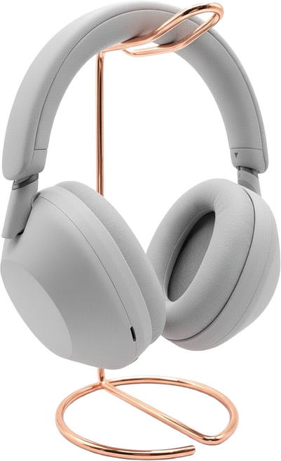 피넬 메탈 헤드셋 거치대, 로즈골드, 1개