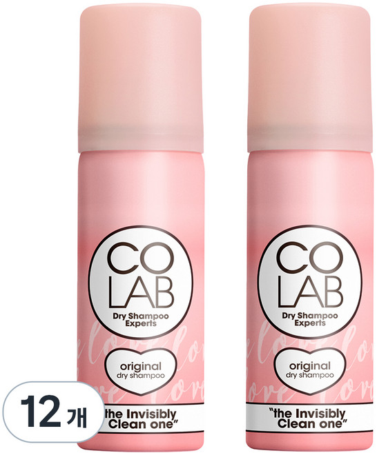 코랩 드라이샴푸 오리지널, 50ml, 12개