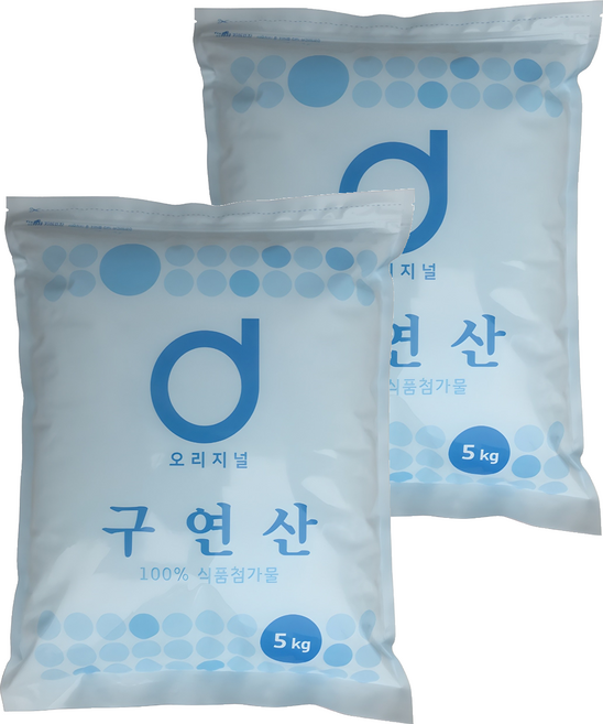 오리지널 구연산, 5kg, 2개
