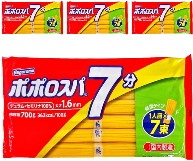 日本 Hagoromo 義大利麵 7入, 700g, 4包