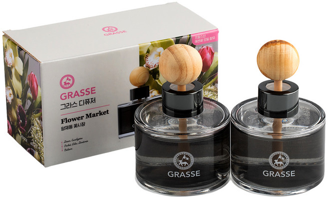 불스원 그라스 디퓨저 95ml, 양재동꽃시장, 2개