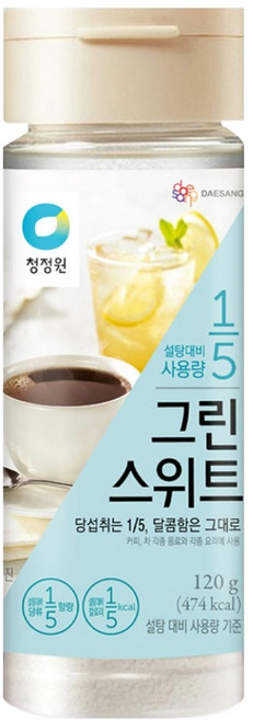 청정원 그린 스위트, 120g, 1개