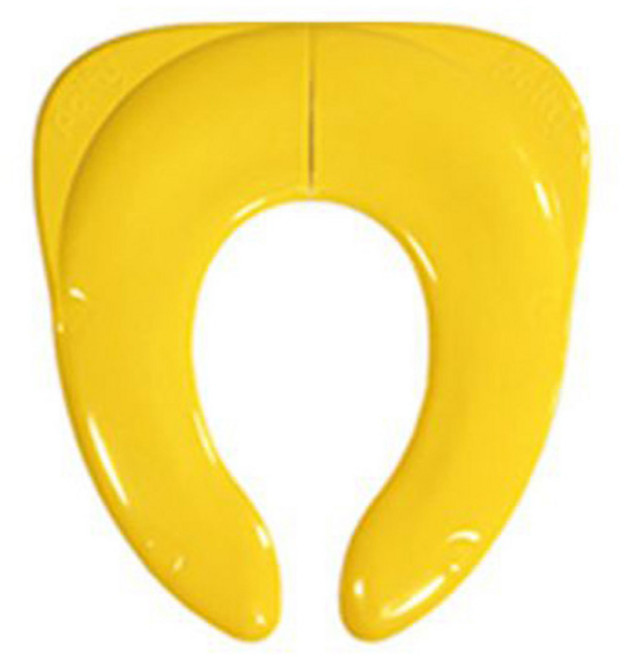 에이치포 크린 휴대용 유아변기커버, 옐로우