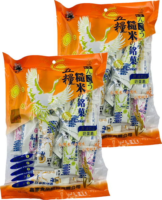 黑熊 五糧糙米, 250g, 2袋