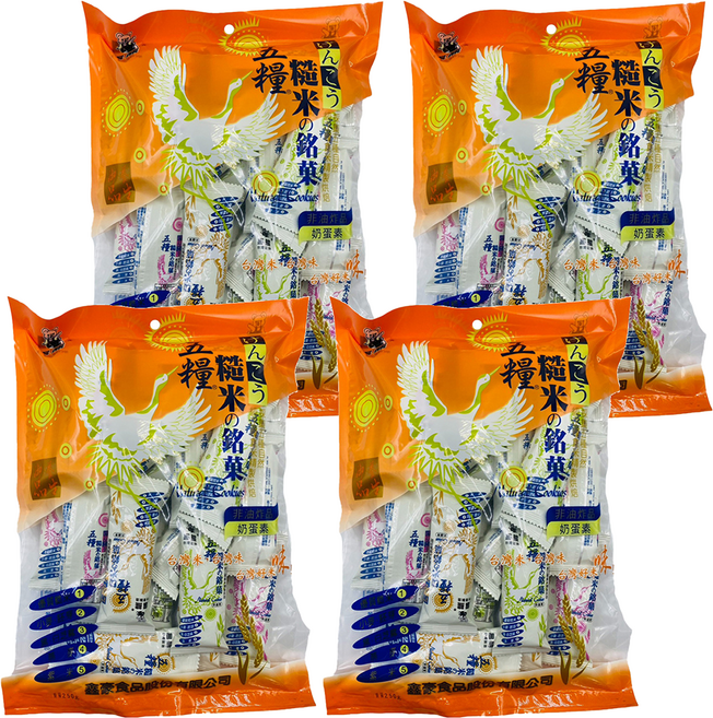 黑熊 五糧糙米, 250g, 4袋