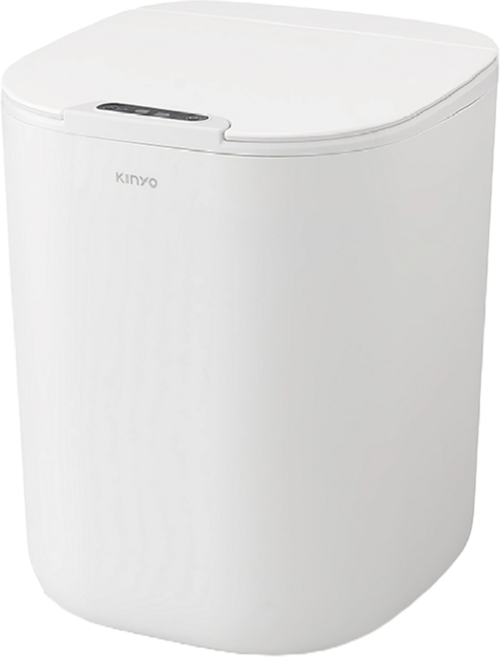 Kinyo 智慧感應垃圾桶 EGC-1245 16L, 白色