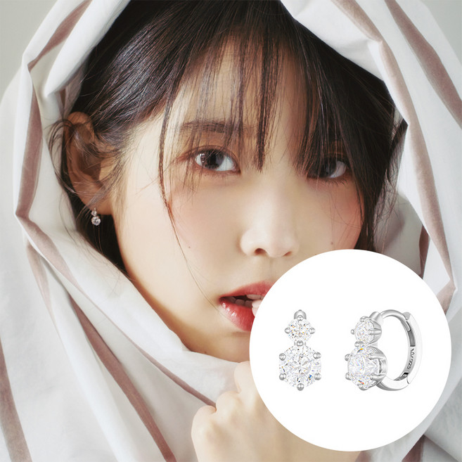 제이에스티나 여성용 WHITEMOND 귀걸이