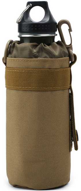 히즈플랜 아웃도어 물병 파우치 베이지