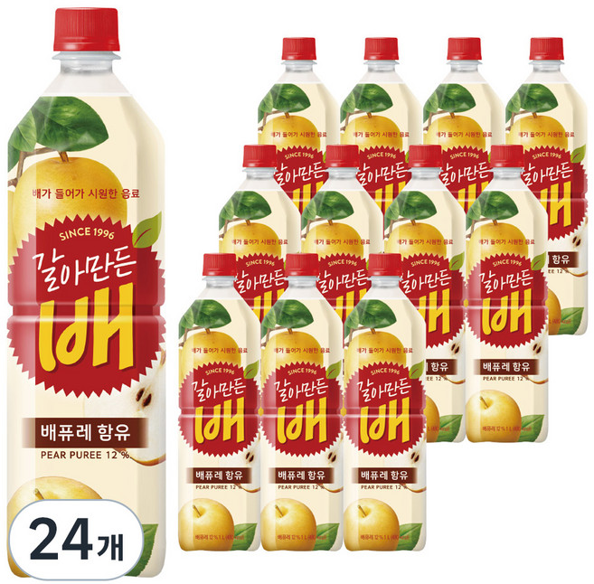 갈아만든배, 1L, 24개