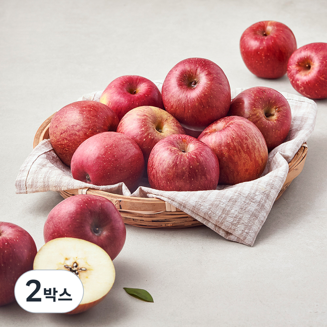 영주마실 못난이 사과 소과 23~30개입, 4.5kg, 2박스
