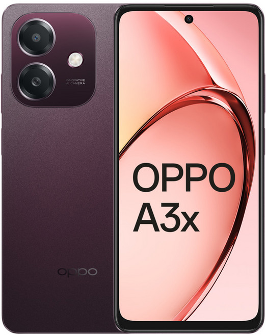 OPPO A3x 6.67吋 4GB 原廠保固, 紅色, 128GB