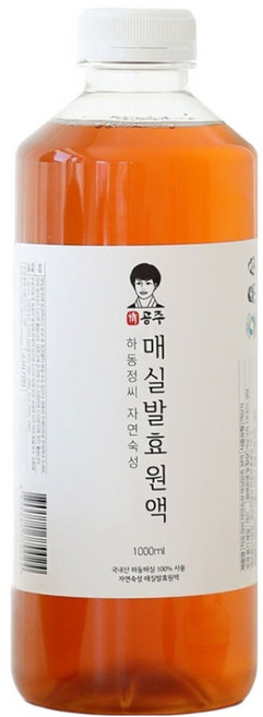 하동정씨 프리미엄 자연숙성 매실발효 원액, 1개, 1L