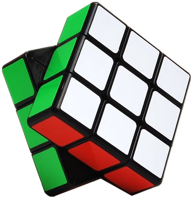 QYTOYS 奇藝 魔方格 233 (黑), 黑, 1入
