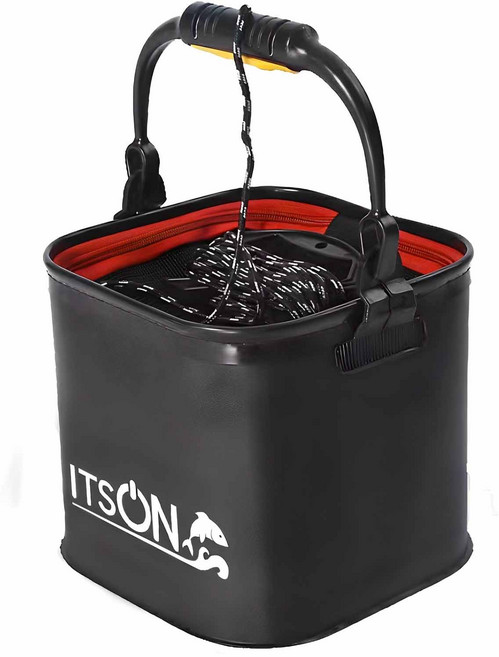 잇츠온 EVA 접이식 두레박, 블랙