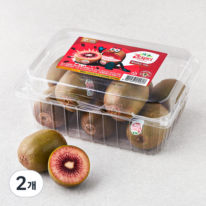 제스프리 루비레드 키위, 1.1kg, 2개