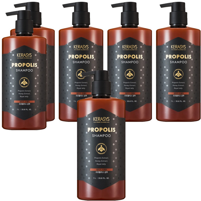 케라시스 프로폴리스 데미지 리페어 샴푸, 1L, 6개