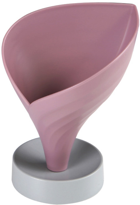 고려알파라인 물빠짐 야채접시, 다크핑크, 1개