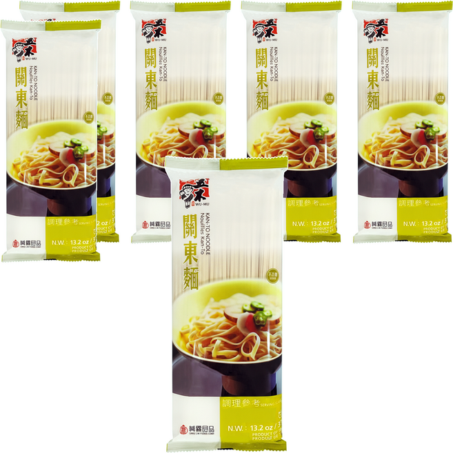 五木 關東麵, 375g, 6包
