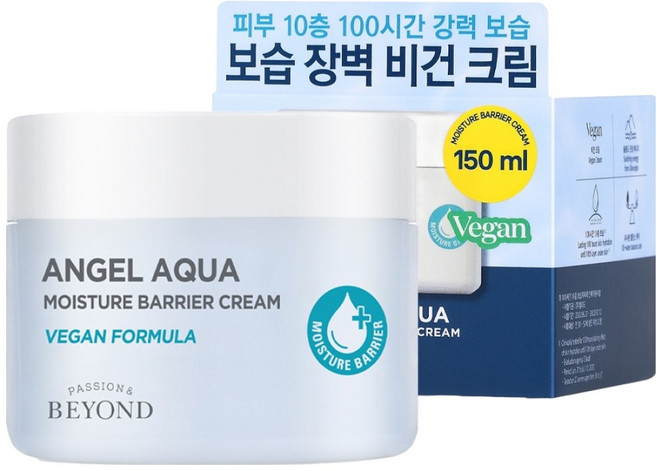 비욘드 엔젤 아쿠아 보습 장벽 크림, 150ml, 1개
